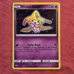 Pokemon Shining Legends: Shining Jirachi 42/73 Holo Foil Rare - LP/NM - Image 1