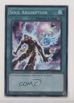Super Rare - Soul Absorption 1st Ed. YuGiOh The Secret Forces #THSF-EN049 0t0 - Image 1