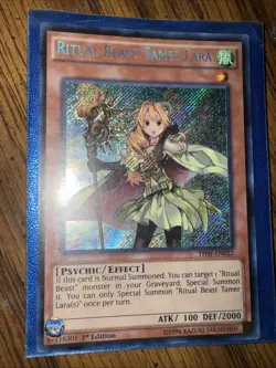 Ritual Beast Tamer Lara SE 1st Ed. YuGiOh The Secret Forces #THSF-EN022 1f59 - Image 1
