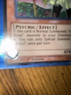 Ritual Beast Tamer Lara SE 1st Ed. YuGiOh The Secret Forces #THSF-EN022 1f59 - Image 2