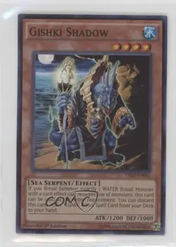 Super Rare - Gishki Shadow 1st Ed. YuGiOh The Secret Forces #THSF-EN042 02l5 - Image 1