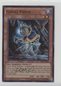 Super Rare - Gishki Vision 1st Ed. YuGiOh The Secret Forces #THSF-EN045 0s5 - Image 1