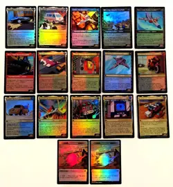 MTG Foil Universes Beyond Transformers Complete Set (15+2) (NM) - Image 2
