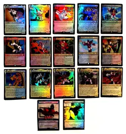 MTG Foil Universes Beyond Transformers Complete Set (15+2) (NM) - Image 1