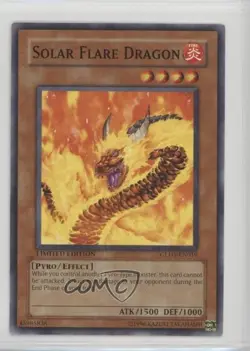 Solar Flare Dragon YuGiOh Gold Series 1 Limited Edition Box Collection 2008 1i3 - Image 1