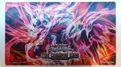 Yugioh Official (Konami TCG) The Crimson King Structure Deck Playmat! - Image 1