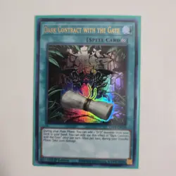 Dark Contract with the Gate - GFP2-EN159 - Ultra Rare - 1st Edition - Yugioh - Image 1