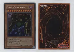 SCR - Gate Guardian Unlimited YuGiOh Metal Raiders #MRD-000 2002 11n6 - Image 3