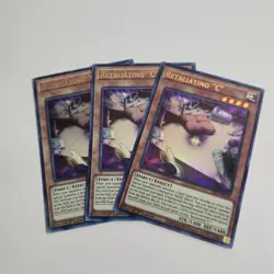 3x Retaliating “C” Ultra Rare 1St Edition GFP2-EN108 Yugioh Playset - Image 2