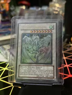 Yugioh Stardust Dragon - TDGS-EN040 - Ultimate Rare - Unlimited Edition MP-LP - Image 1