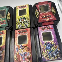 Yu-Gi-Oh EMPTY Yugioh Collector Tins Lot of 8 - Image 2