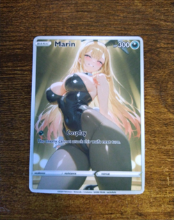 Beautiful Waifu Card - Marin Bunny - Goddess ACG Custom DIY Fan Art Card - Image 1