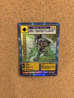 MetalEtemon Holographic Bo-27 First Edition Digimon Trading Card, Rare Bandai - Image 5