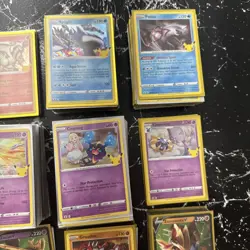 Pokemon Celebrations 25th Anniversary 770 Card Lot - NM With Sleeves + Bonus - Image 5
