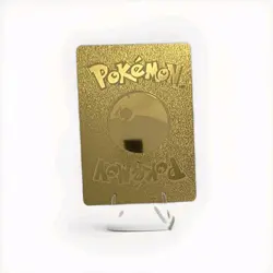Pokemon Mewtwo & Mew GX Tag Team 270hp Gold Foil Fan Art Card - Image 2