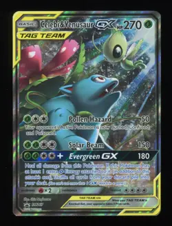 Celebi & Venusaur GX - SM167 - Black Star Promo - Pokemon Card - Image 8