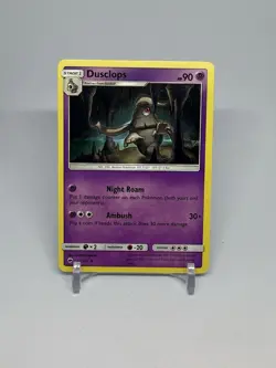Dusclops 52/147 Pokemon Card Burning Shadows Uncommon 90 HP Lightly Played GS - Image 1