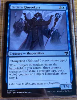 Magic the Gathering MTG Kaldheim Littjara Kinseekers 066/285 - Image 1