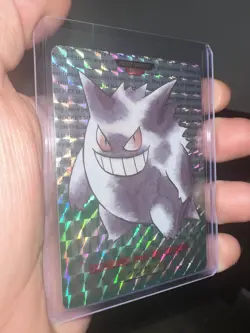 Gengar 1996 Cardass Pocket Monsters No. 094 CUSTOM Pokemon Card NM+ - Image 1