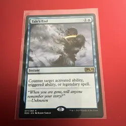 1x Tale's End MN Magic The Gathering, English Core Set 2020 MTG Magic - Image 1