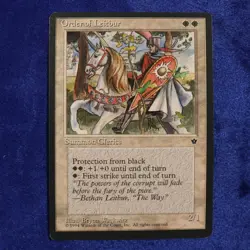 1994 Magic The Gathering Fallen Empires Order of Leitbur (mtg127) Bryon Wackwitz - Image 1