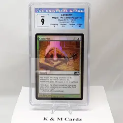 MTG - M11 - Condemn - Foil - Graded - CGC 9.0 - Image 1