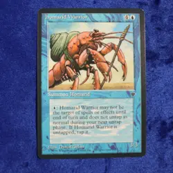 1994 Magic The Gathering Fallen Empires: Homarid Warrior (mtg84) Daniel Gelon - Image 1
