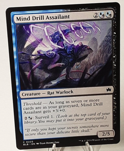 MTG - Bloomburrow - Mind Drill Assailant - #0225 - Near Mint - Image 1