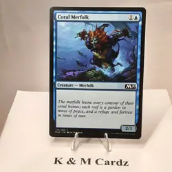 MTG - M20 - Coral Merfolk - #315 - Image 1