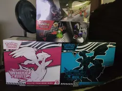 Pokemon Black Bolt White Flare ETB'S / TINS BUNDLE LOT SEALED - Image 2
