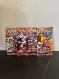 Pokemon TCG Scarlet & Violet Destined Rivals Sleeved Booster Packs - Image 1