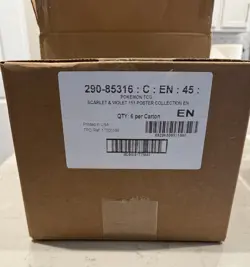 Case of 6 Pokemon TCG Scarlet & Violet 151 Poster Collection Box Factory Sealed - Image 1