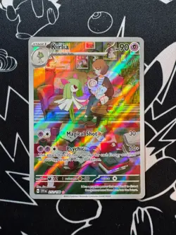 Kirlia 212/198 Pokemon TCG Scarlet & Violet Base Illustration Rare English - Image 1