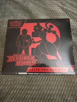 Pokemon TCG Destined Rivals Elite Trainer Box ETB Brand New Sealed Fast Shipping - Image 1