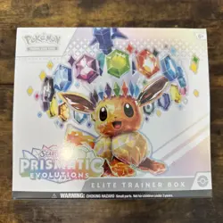 Pokemon Prismatic Evolutions ETB Elite Trainer Box NEW Sealed - Ready To Ship! - Image 1