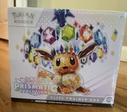 Pokemon Prismatic Evolutions ETB Elite Trainer Box NEW Sealed - Ready To Ship! - Image 1