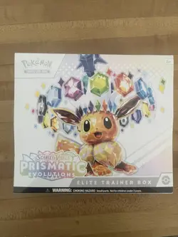 Pokemon Prismatic Evolutions ETB Elite Trainer Box NEW Sealed - Ready To Ship! - Image 1