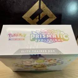 Pokemon Prismatic Evolutions ETB Elite Trainer Box NEW Sealed - Ready To Ship! - Image 3