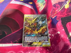 Moltres & Zapdos & Articuno GX SM210 Sealed Hidden Fates Near Mint Pokemon - Image 1
