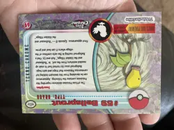 Pokemon 2000 Topps Chrome Bellsprout #69 Tekno-Chrome - Image 4
