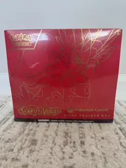 Pokemon Scarlet & Violet Base Elite Trainer Box - Koraidon Pokemon Center ETB - Image 1