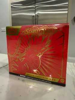Pokemon Scarlet & Violet Base Elite Trainer Box - Koraidon Pokemon Center ETB - Image 1