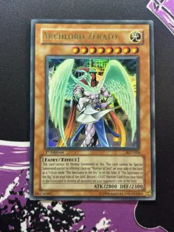Yugioh Archlord Zerato AST-034 Ultra Rare 1st Edition MINT Ancient Sanctuary - Image 1