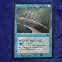1994 MTG Magic The Gathering Fallen Empires: High Tide (mtg76) Drew Tucker - Image 1