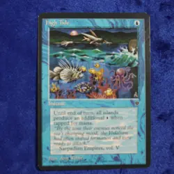 1994 MTG Magic The Gathering Fallen Empires: High Tide (mtg77) Amy Weber - Image 1