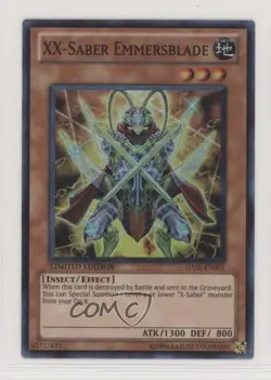 XX-Saber Emmersblade YuGiOh Hidden Arsenal: Special Edition Promo 1s8 - Image 1