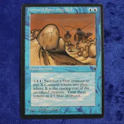 1994 MTG Magic The Gathering Fallen Empires: Homarid Spawning Bed (mtg80) Shuler - Image 1