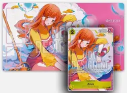 One Piece Card Game: Official Playmat Nami- Bandai Card Games Fest 24-25 + promo - Image 1