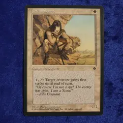 1994 MTG Magic The Gathering Fallen Empires: Icatian Scout (mtg90) Rob Alexander - Image 1