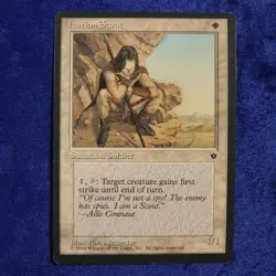 1994 MTG Magic The Gathering Fallen Empires: Icatian Scout (mtg91) Rob Alexander - Image 1